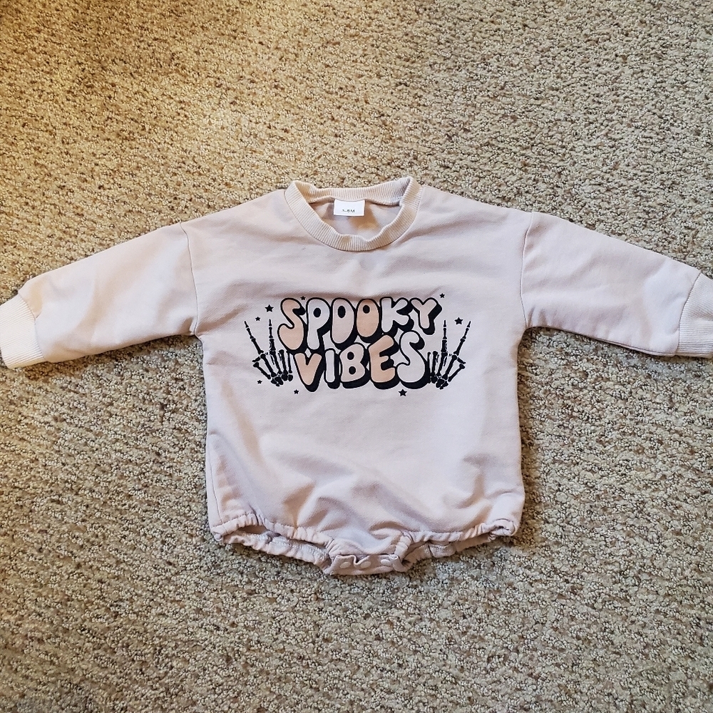 Spooky Onesie 3-6 months